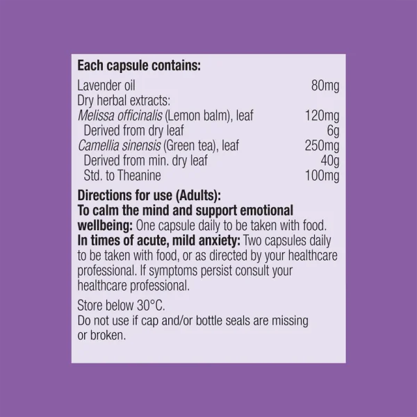 NeuroCalm Soothe 30 Capsules - Image 3