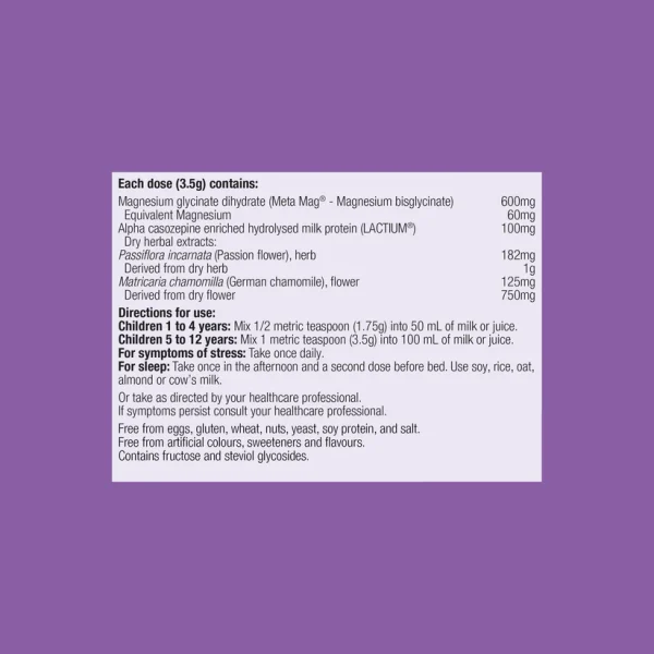 Calm Care for Kids Banana 120g Powder - Image 3