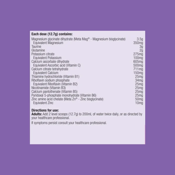 MetaRelax Raspberry 482g Powder - Image 4