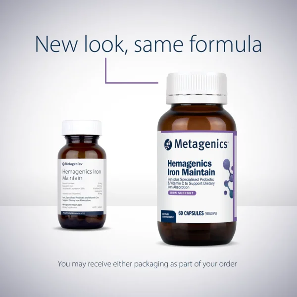 Hemagenics Iron Maintain 60 Capsules - Image 2