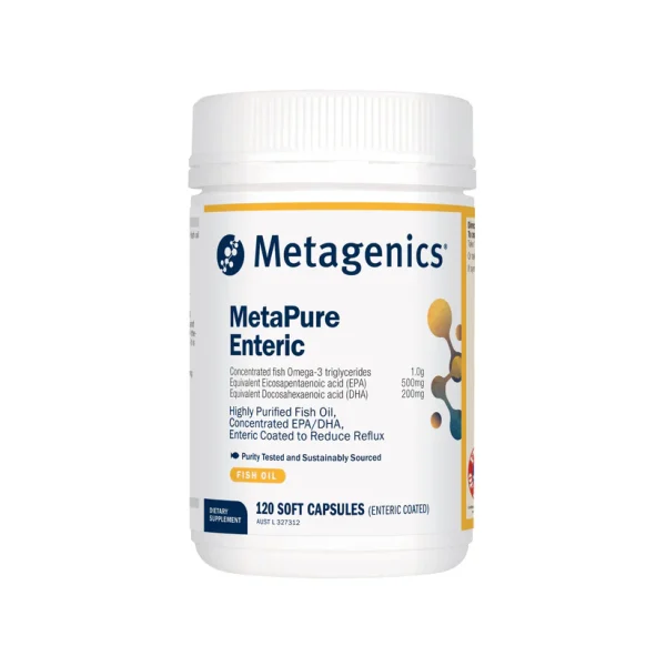 MetaPure Enteric 120 Capsules